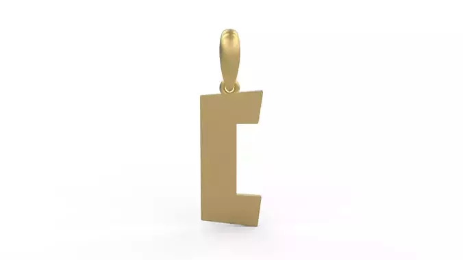 Initial Letters Pendant Jack Stanislav C