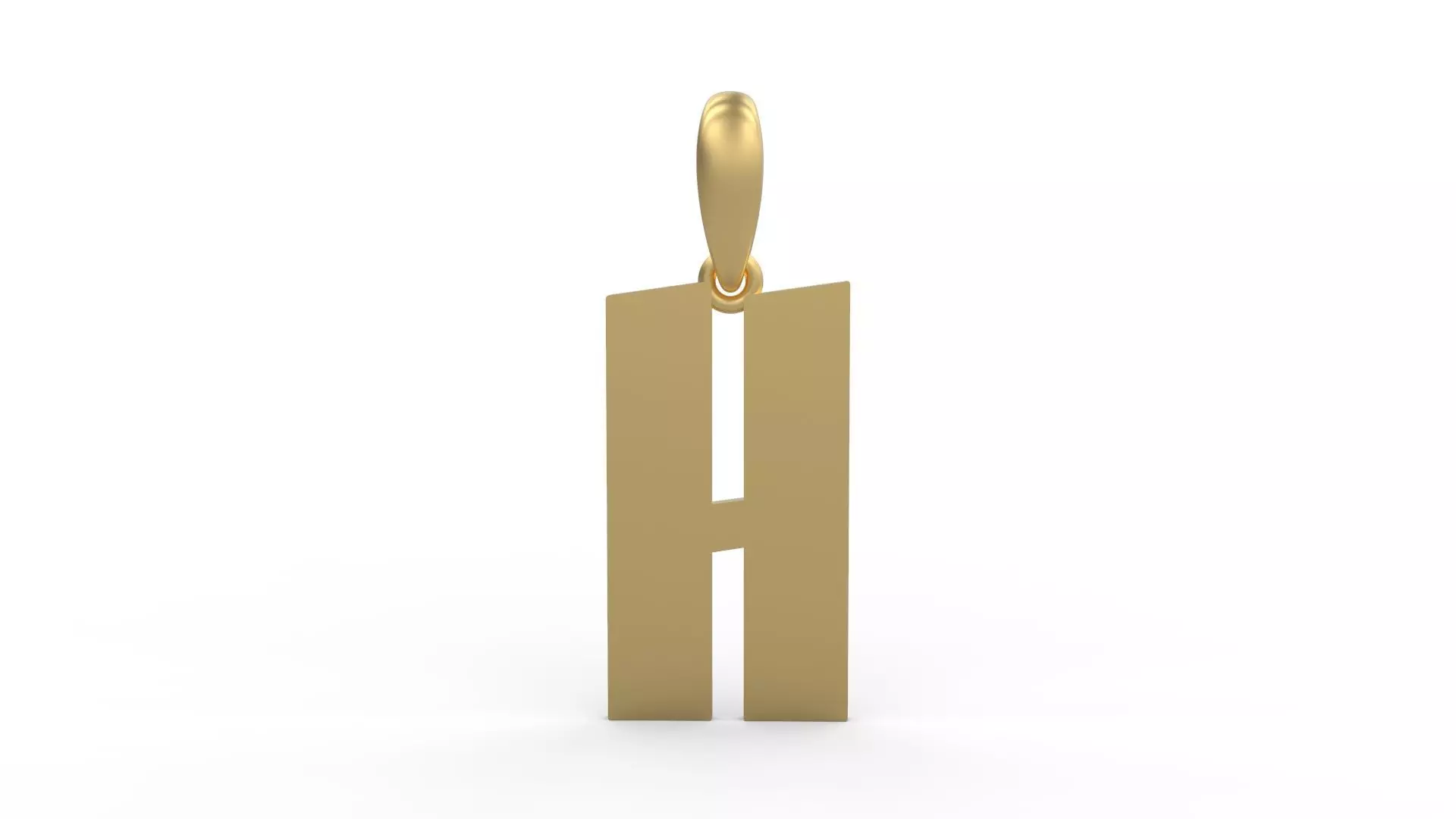 Initial Letters Pendant Jack Stanislav H 3D print model_0