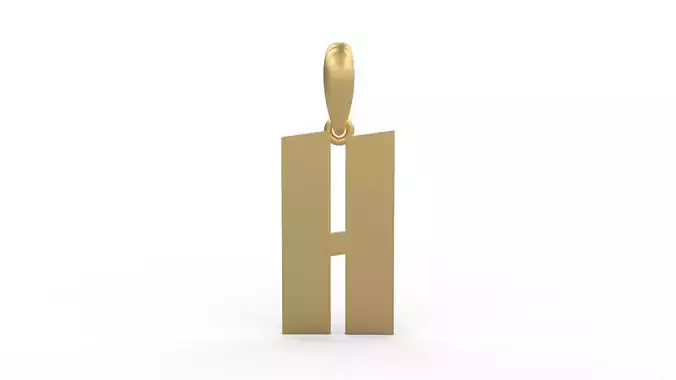 Initial Letters Pendant Jack Stanislav H