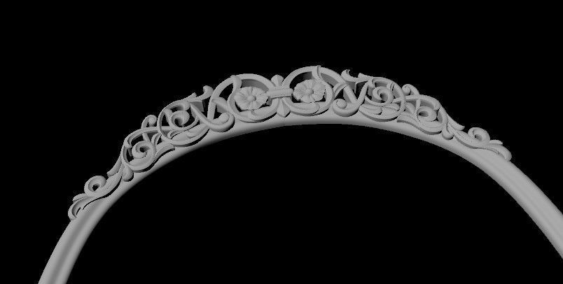 cabinet and mirror 3D model_4