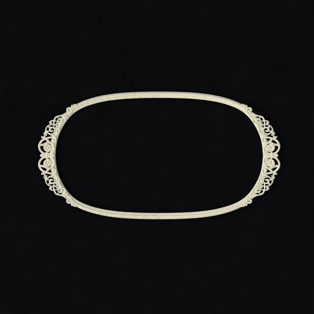 cabinet and mirror 3D model_1