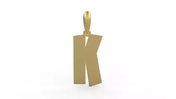 Initial Letters Pendant Jack Stanislav K