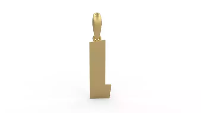 Initial Letters Pendant Jack Stanislav L