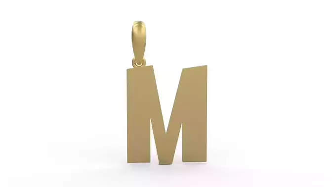 Initial Letters Pendant Jack Stanislav M
