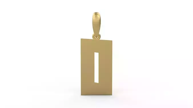 Initial Letters Pendant Jack Stanislav O