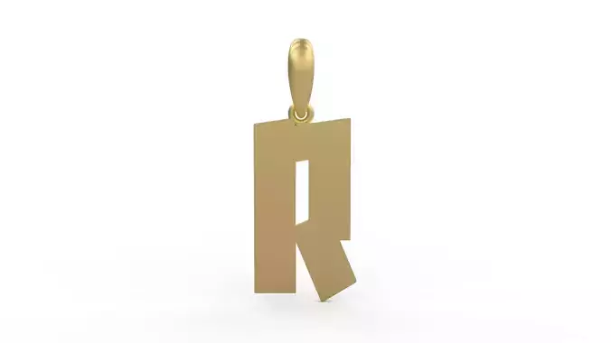 Initial Letters Pendant Jack Stanislav R
