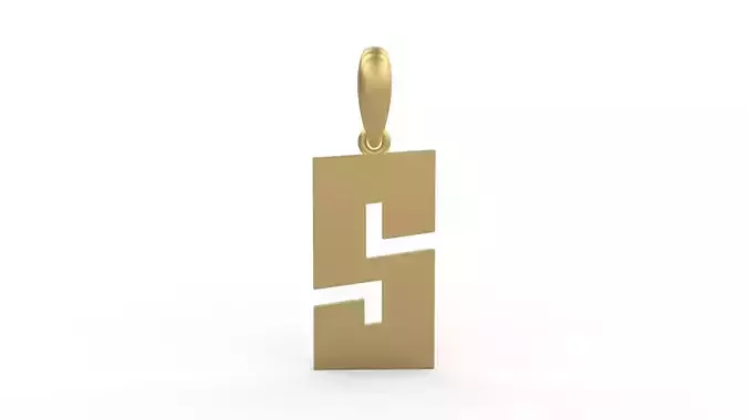 Initial Letters Pendant Jack Stanislav S