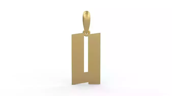 Initial Letters Pendant Jack Stanislav U