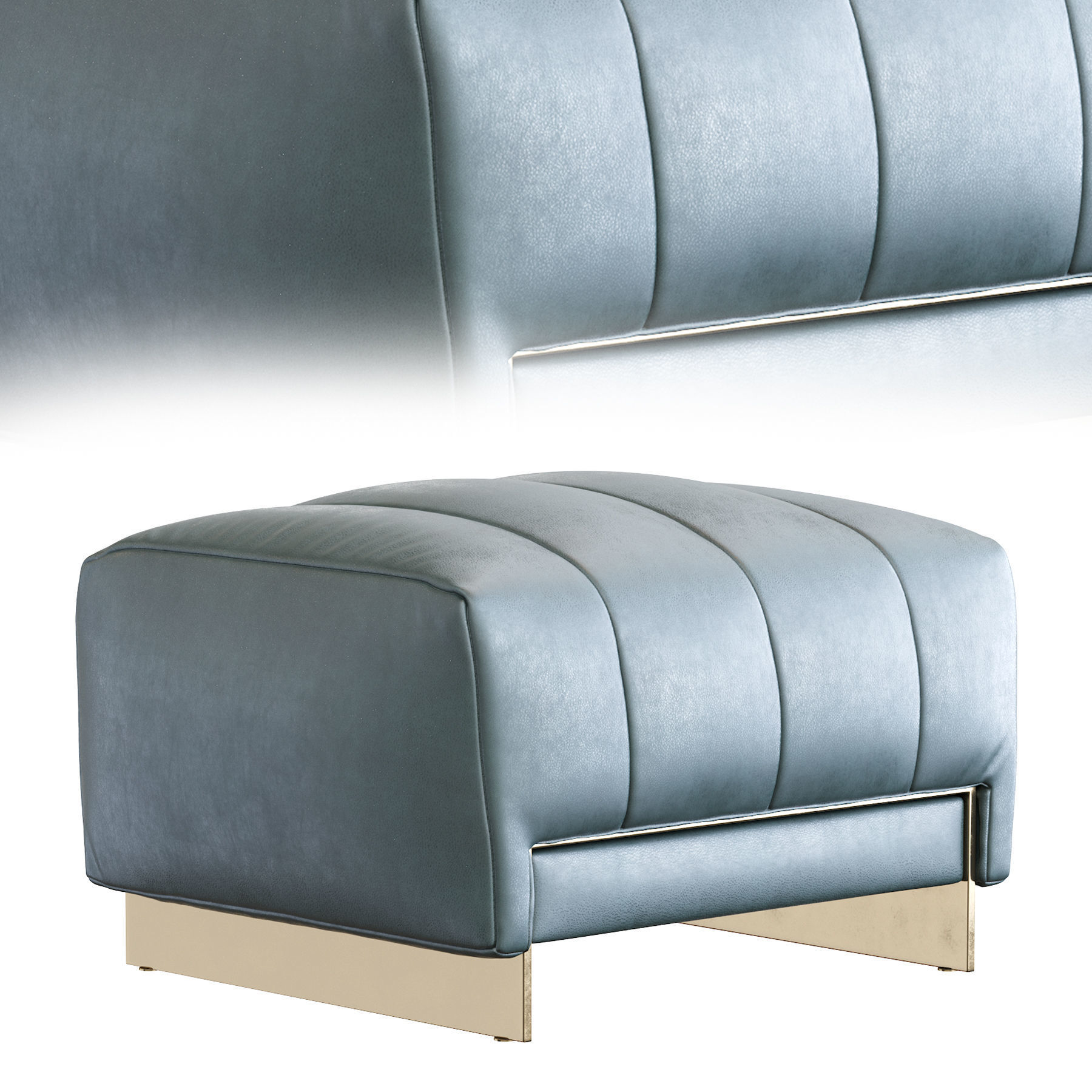 The Well Balanced Ottoman 3D model_2