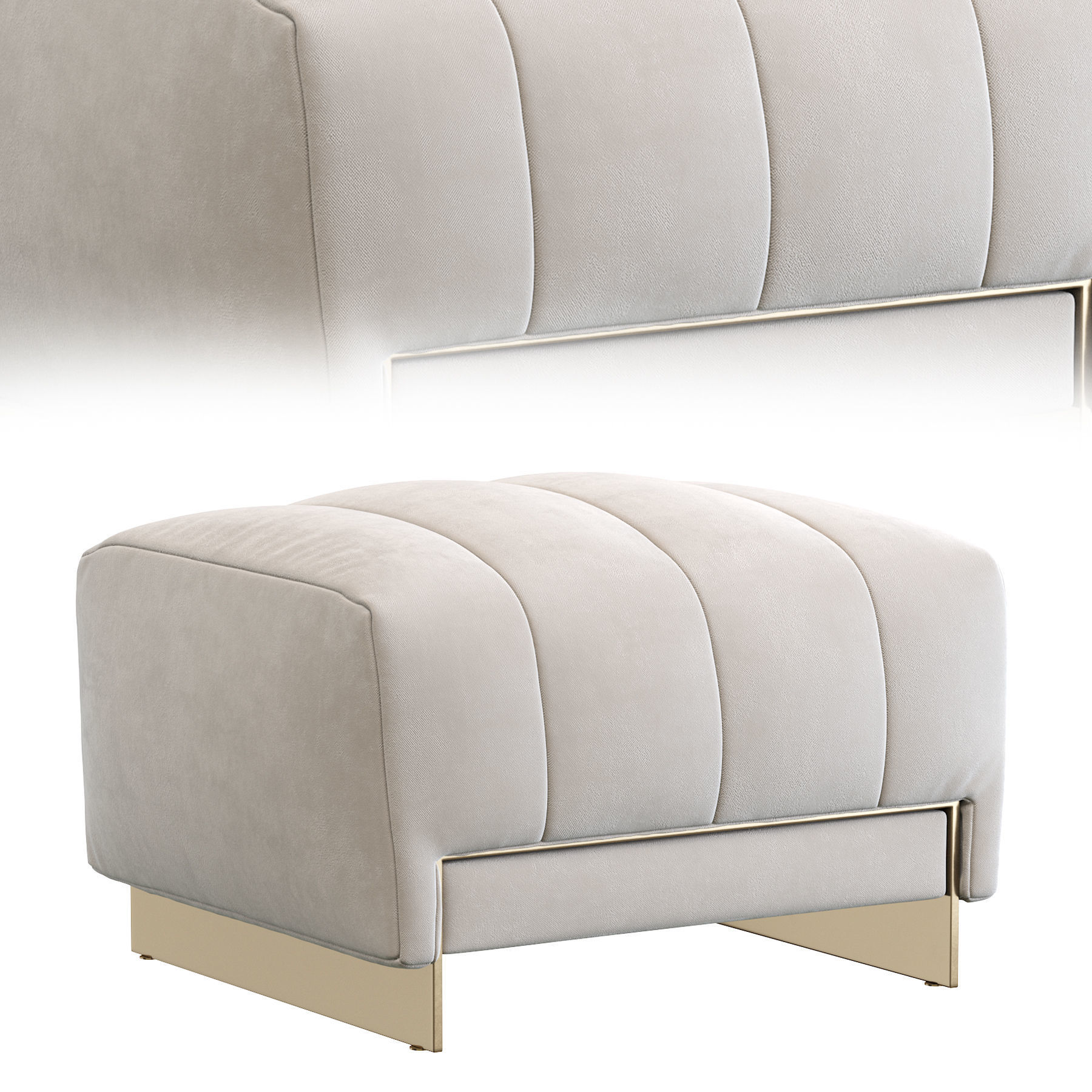 The Well Balanced Ottoman 3D model_3