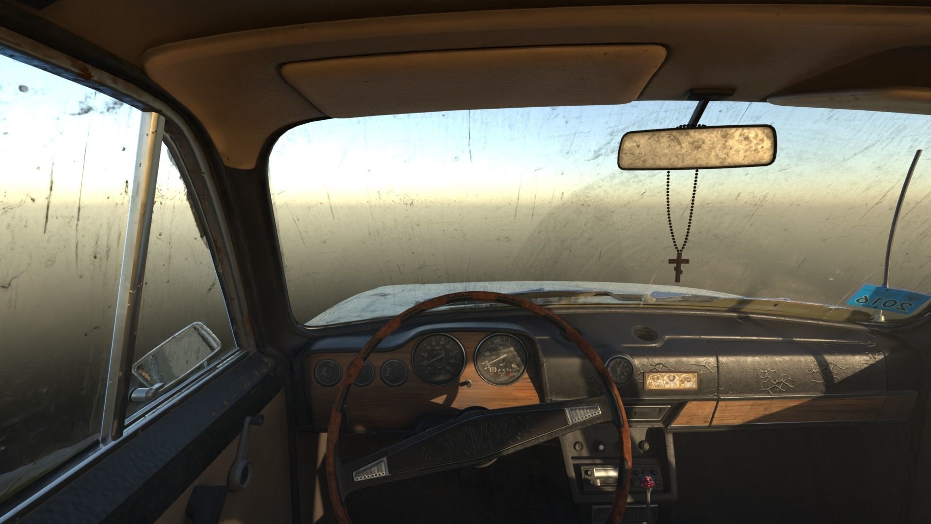 vaz 2106 Low-poly 3D model_2