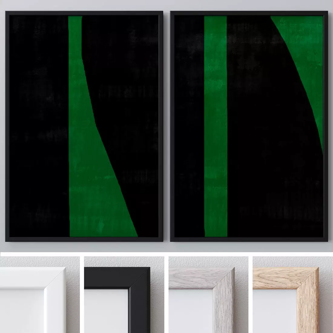 Set of large wall paintings  541 3D model_0