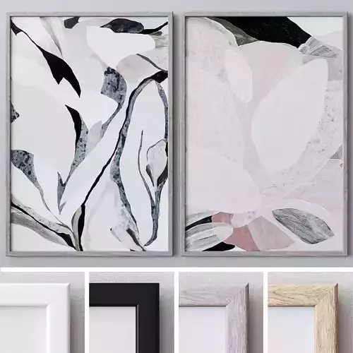 Set of large wall paintings  542