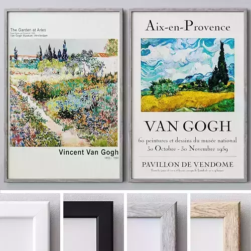 Set of large wall paintings  548