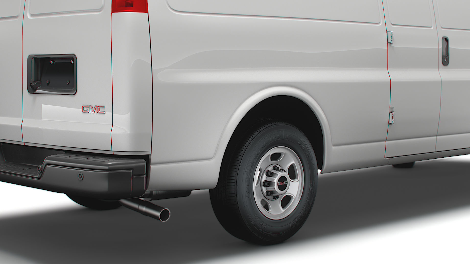 GMC Savana Cargo RWD 3500 Extended Van 2022 3D model_11