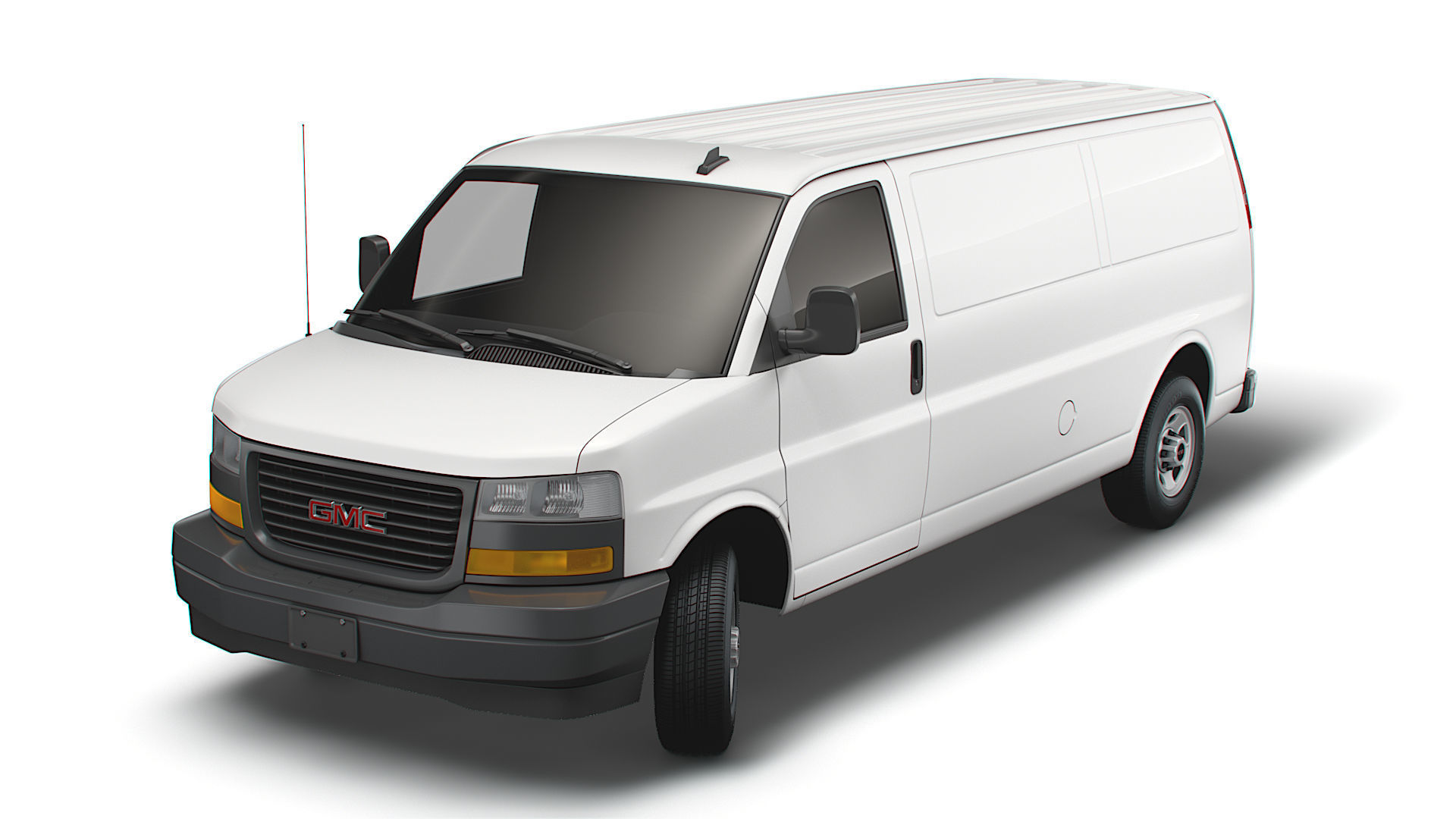 GMC Savana Cargo RWD 3500 Extended Van 2022 3D model_8