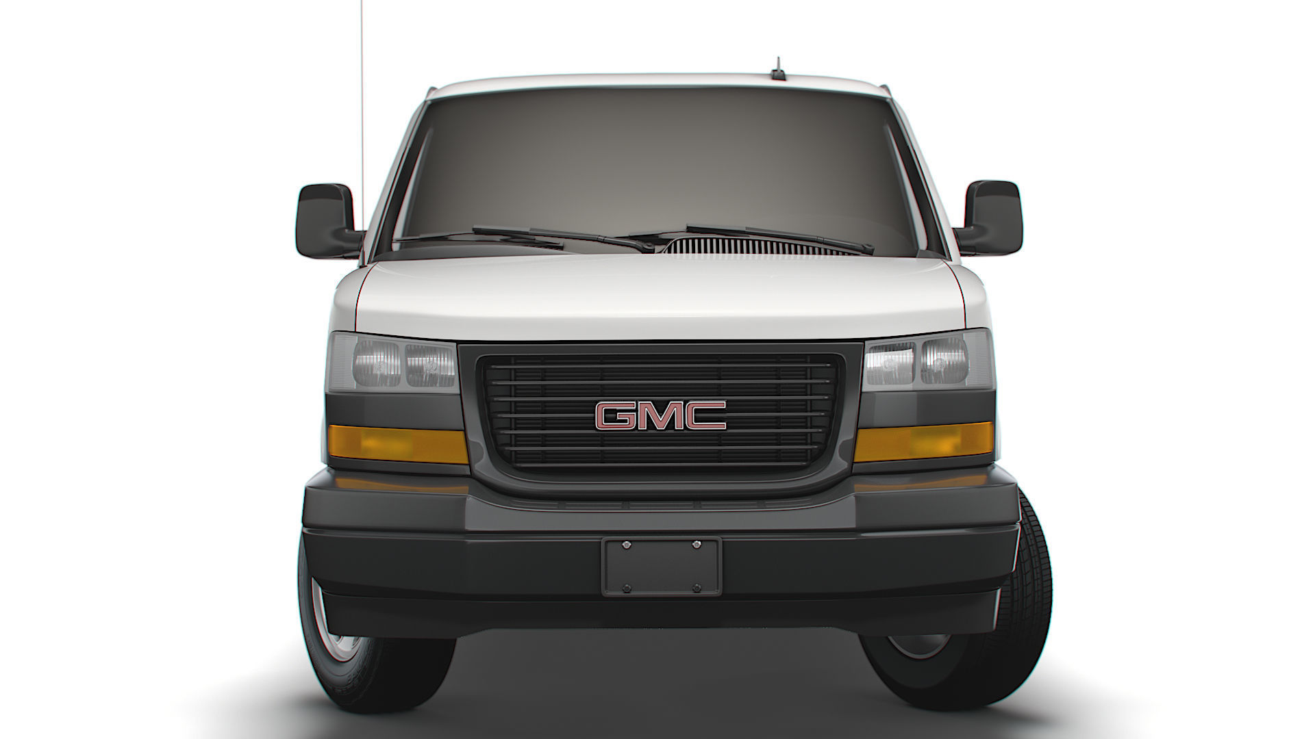 GMC Savana Cargo RWD 3500 Extended Van 2022 3D model_6