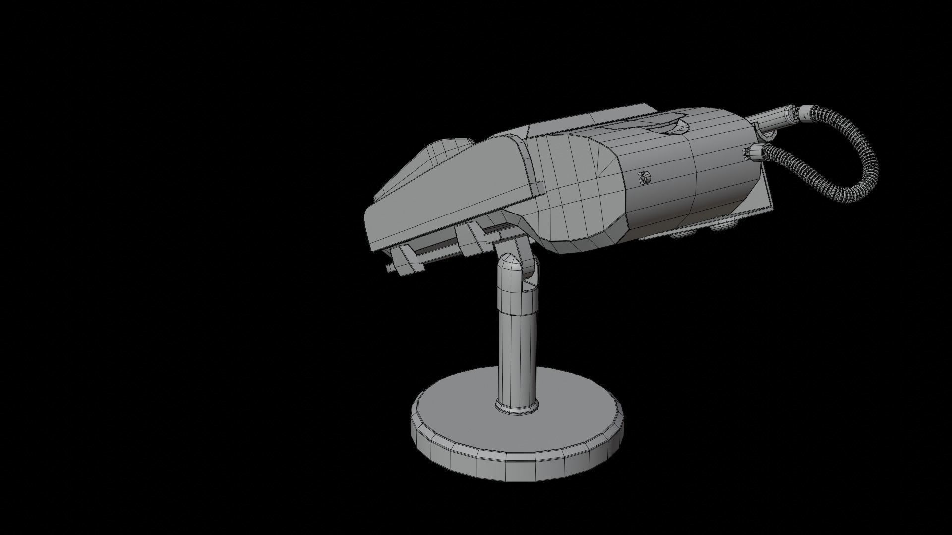 POS Payment Terminal Low-poly 3D model_15