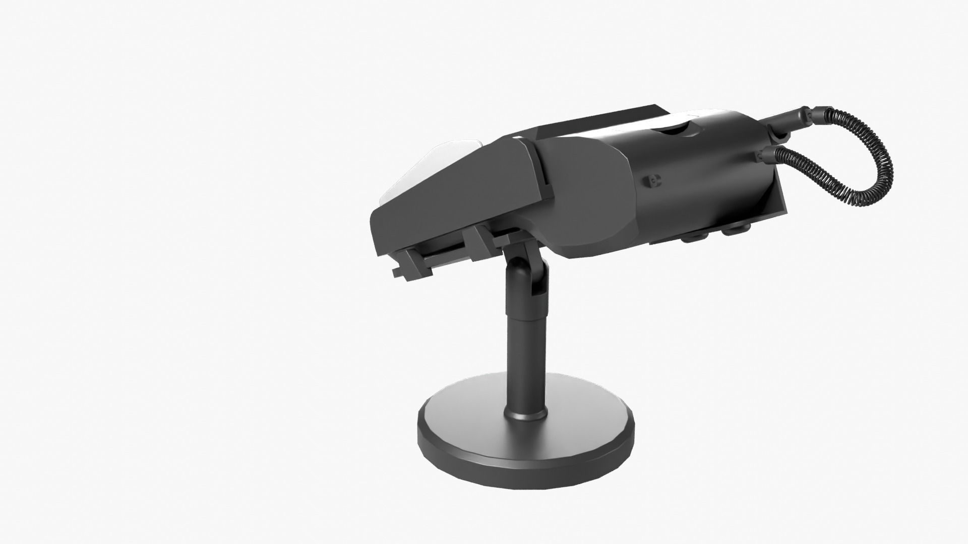 POS Payment Terminal Low-poly 3D model_6