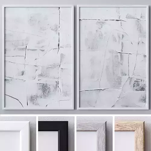 Set of large wall paintings  552