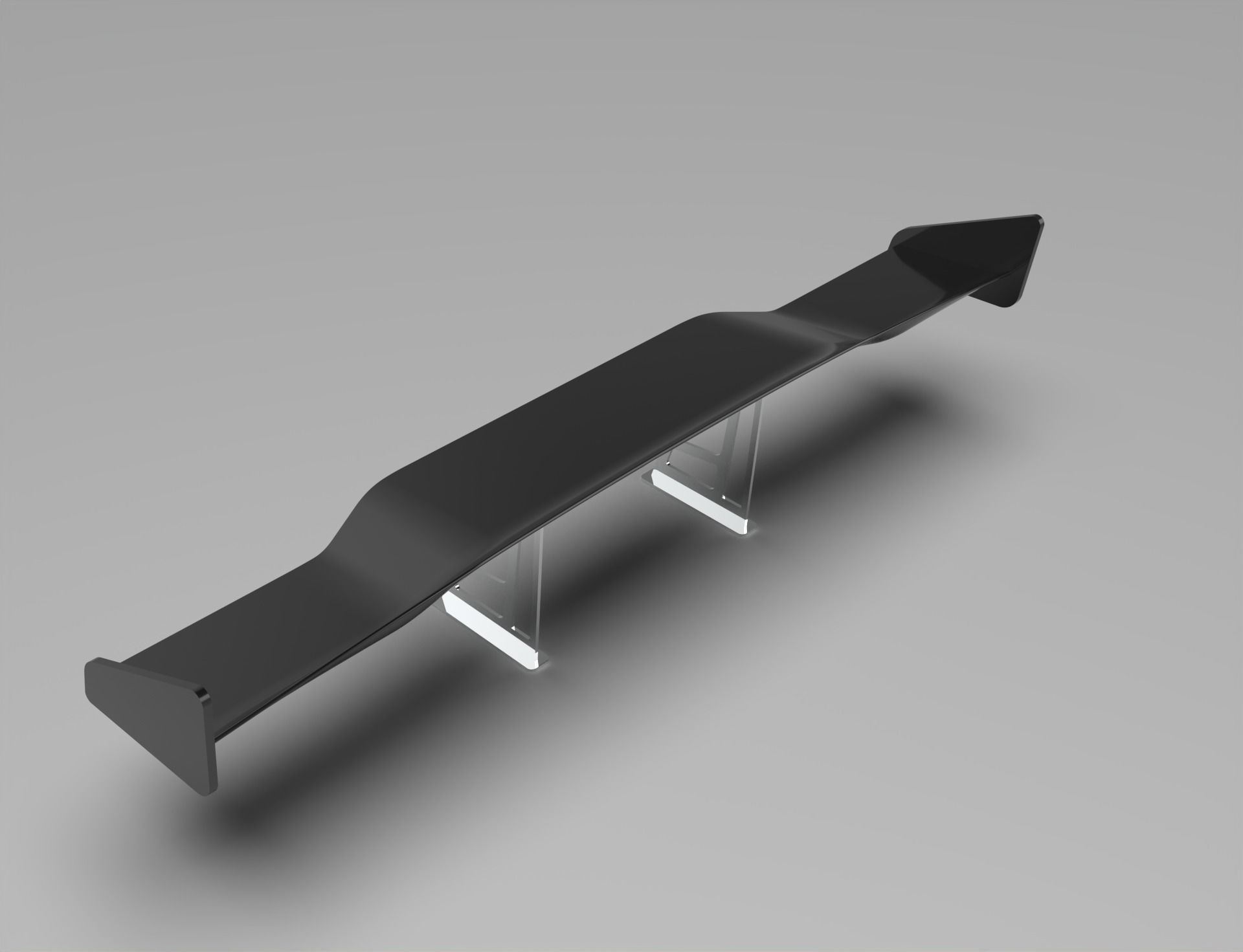 Rear Wing GT - Spoiler 3D print model_1