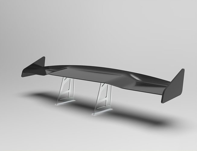 Rear Wing GT - Spoiler 3D print model