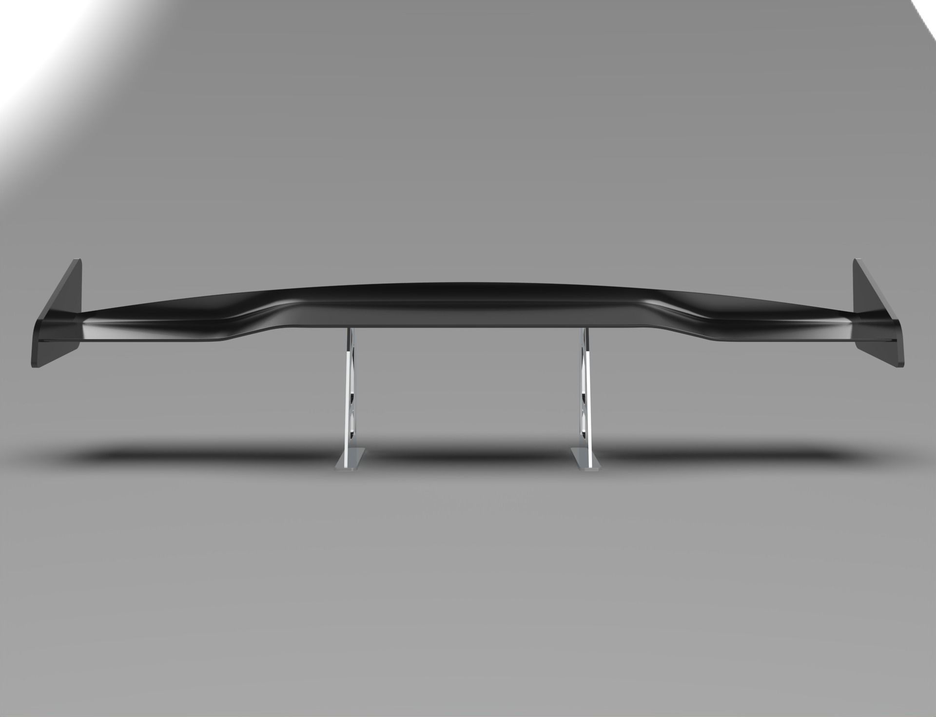 Rear Wing GT - Spoiler 3D print model_3