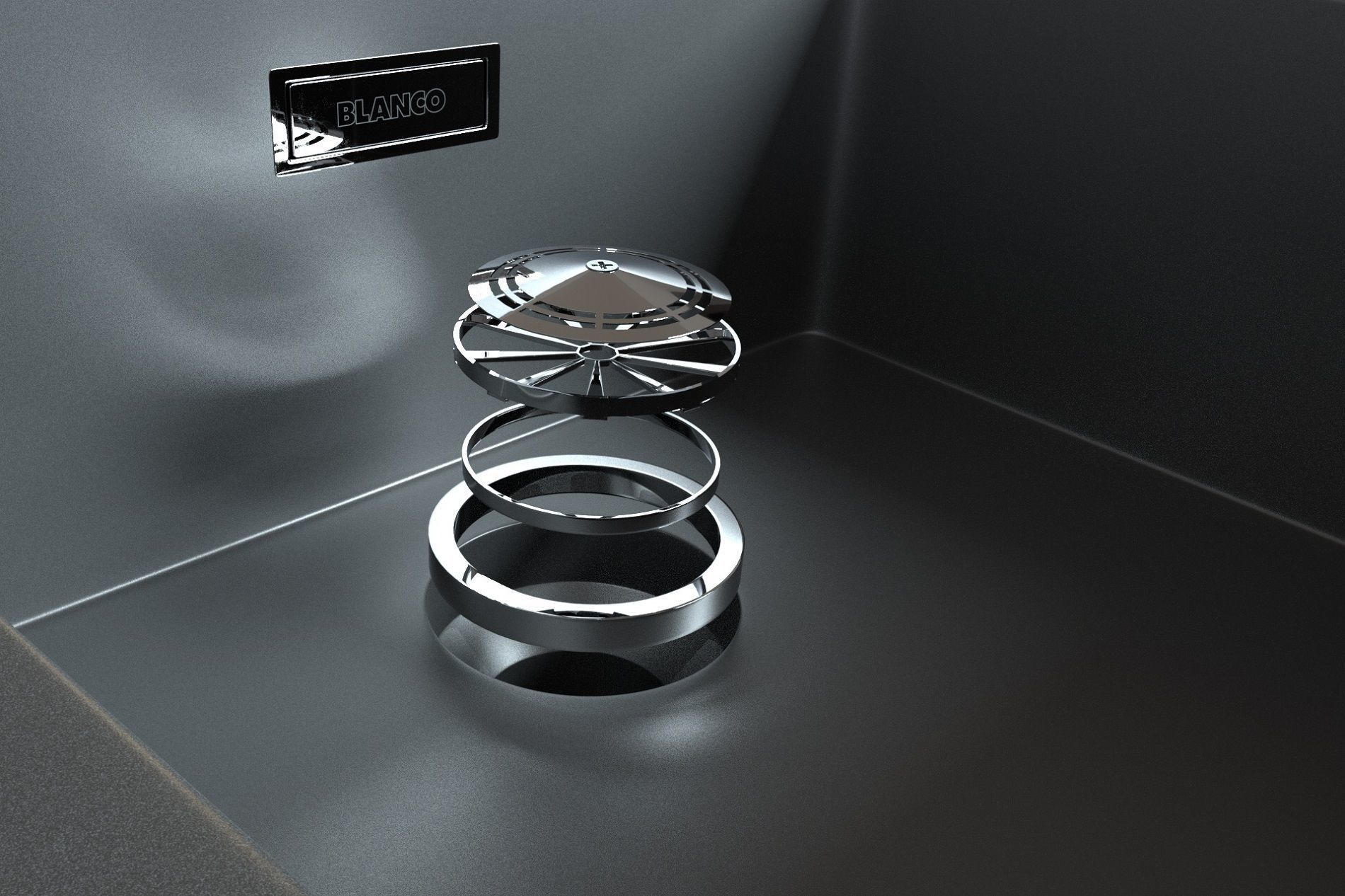 Blanco - Modex M 60 sink 3D model_5