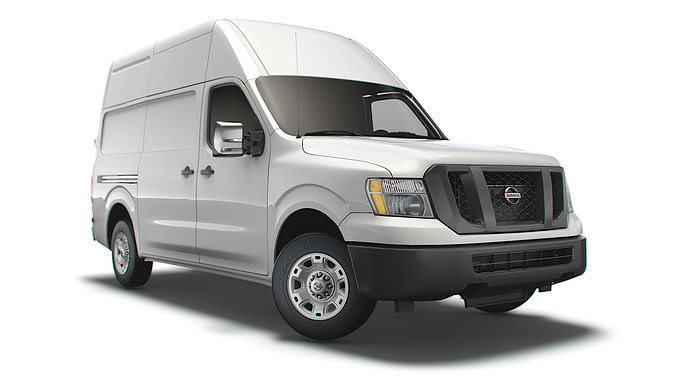 Nissan NV Cargo 2500HDV8 SV High Roof 2022 3D model