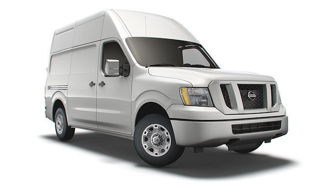 Nissan NV Cargo 3500HDV8 SL High Roof 2022 3D model
