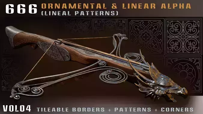 666-ornamental and lineal patterns-Vol04