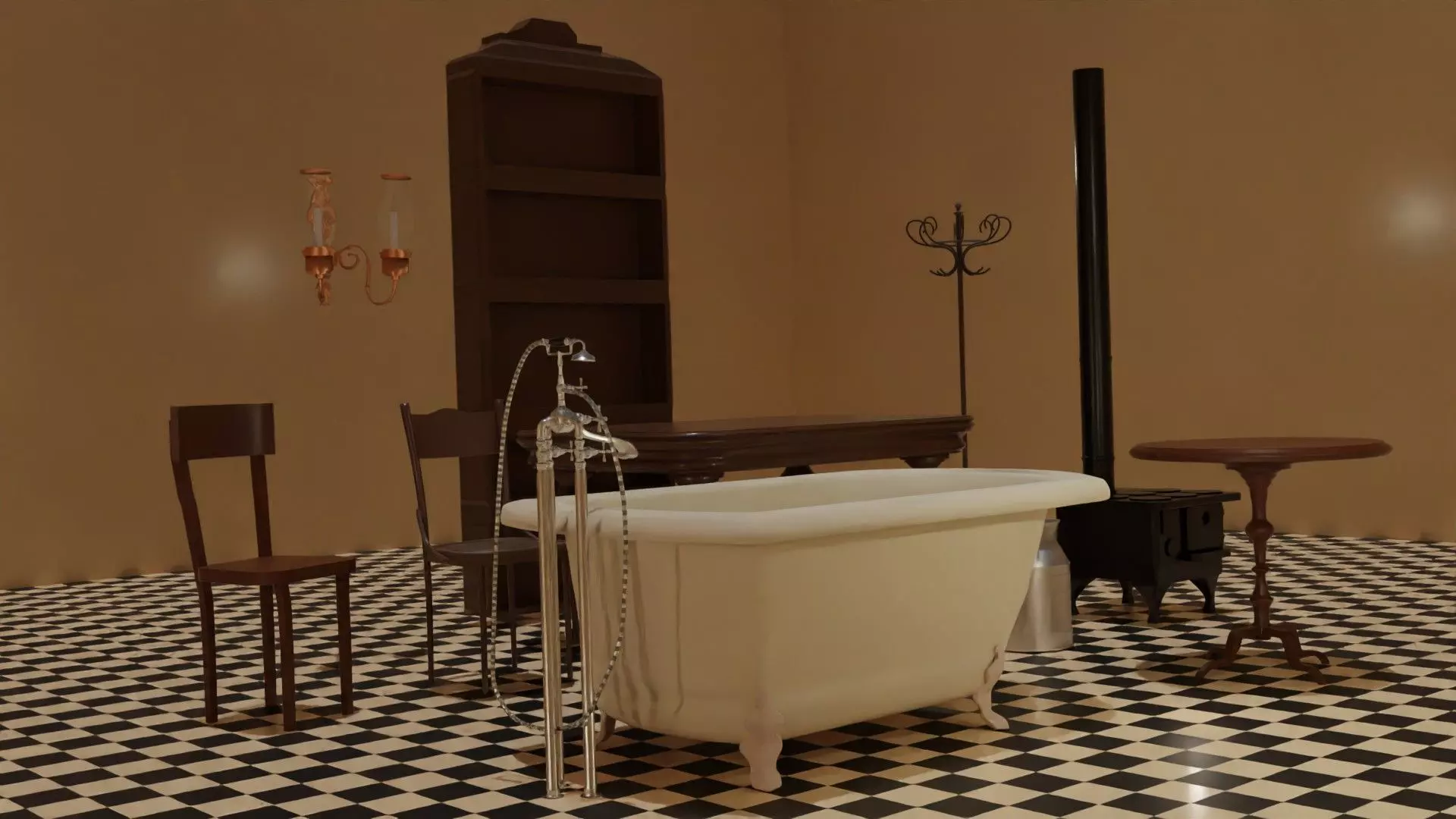 Furniture Package 19th and 20th Century 3D model