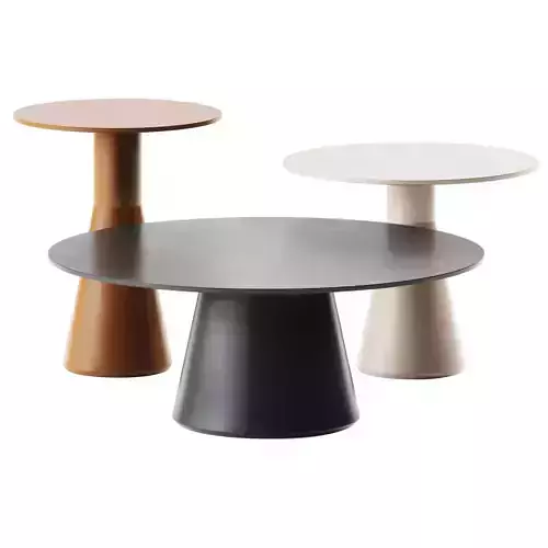 Andreu World Reverse Occasional Coffee Tables