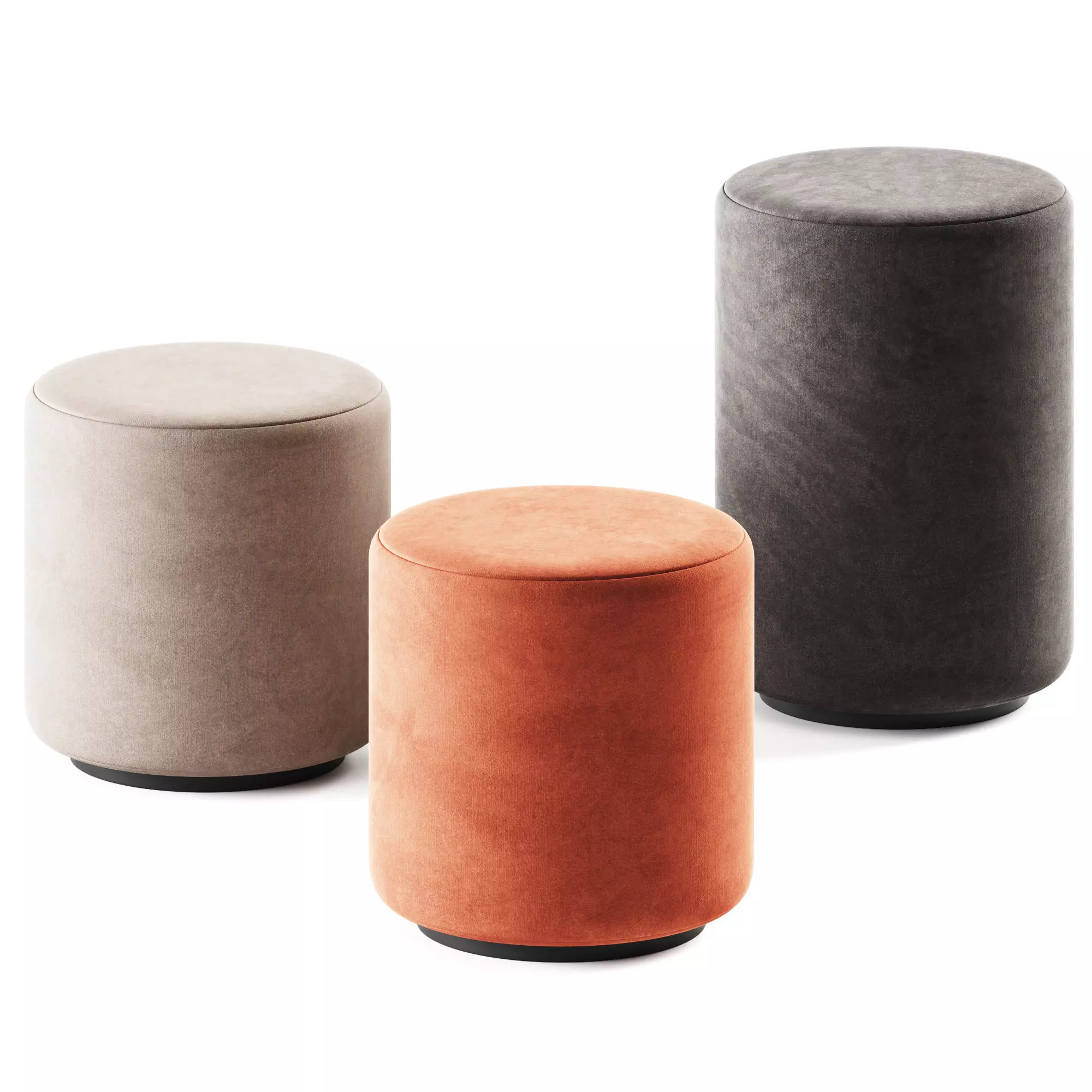 Pouf Taba ba Moroso 3D model