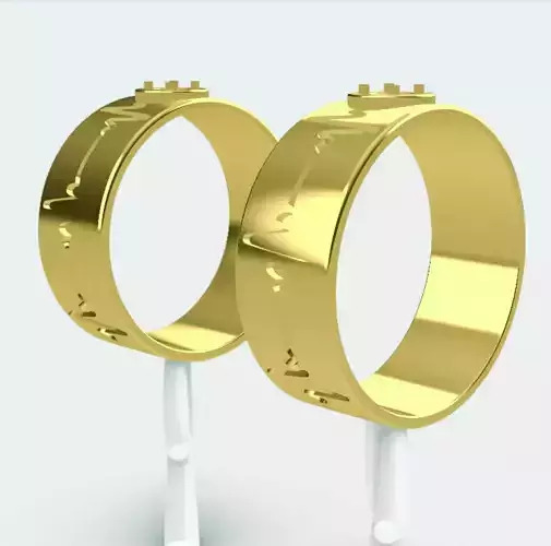 Medik wedding rings 