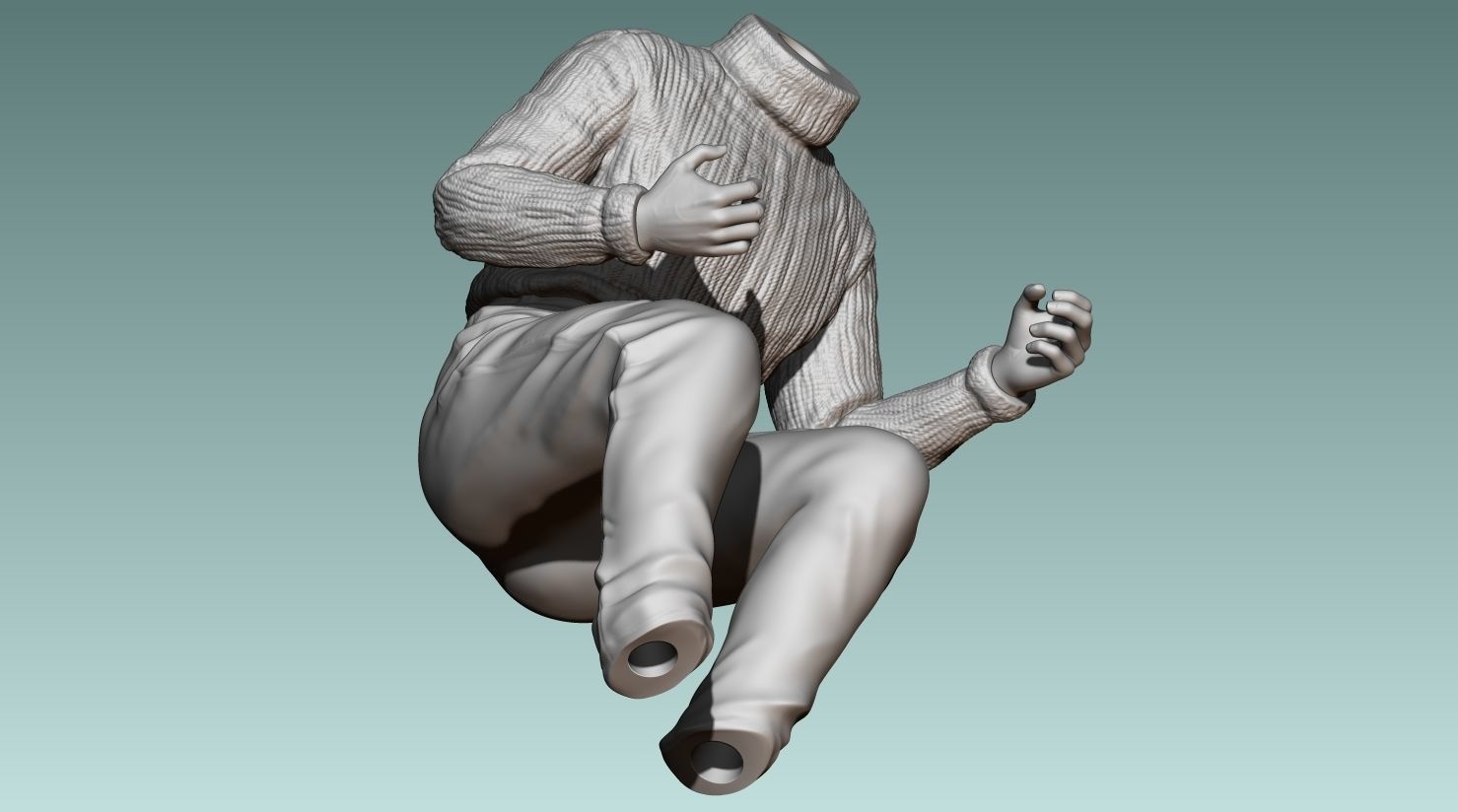 Car Driver Enzo Ferrari 3D print model_13