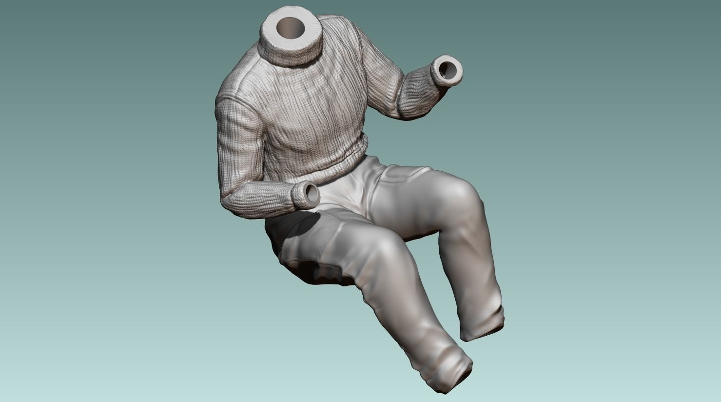 Car Driver Enzo Ferrari 3D print model_7