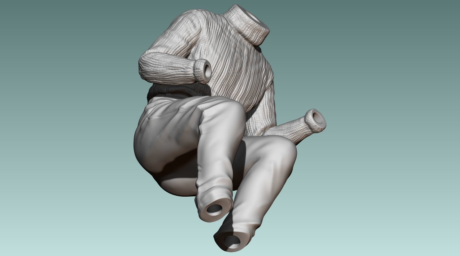 Car Driver Enzo Ferrari 3D print model_12