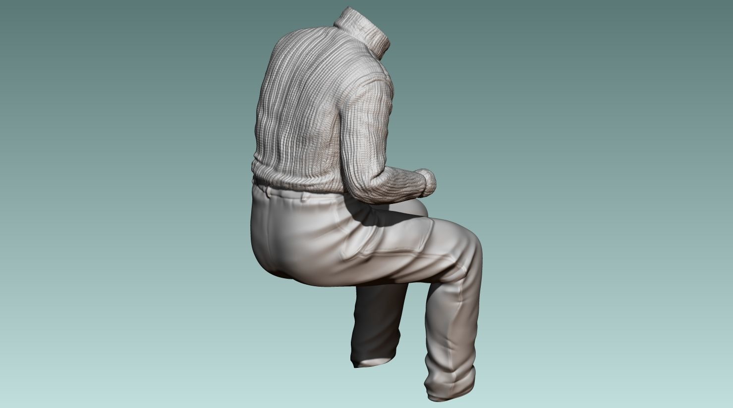 Car Driver Enzo Ferrari 3D print model_11