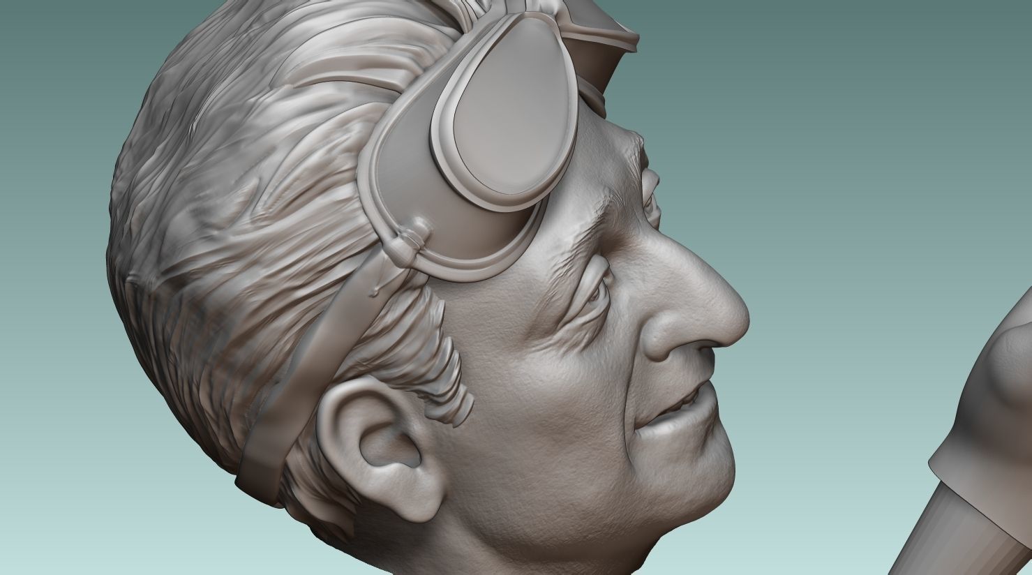 Car Driver Enzo Ferrari 3D print model_24