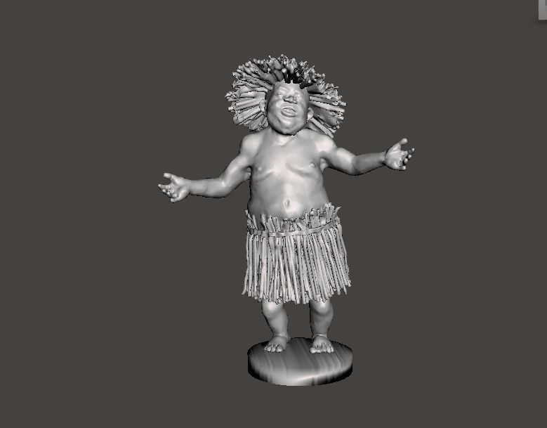 THE PHANTOM ON THRONE toy soldier 3D print model_3