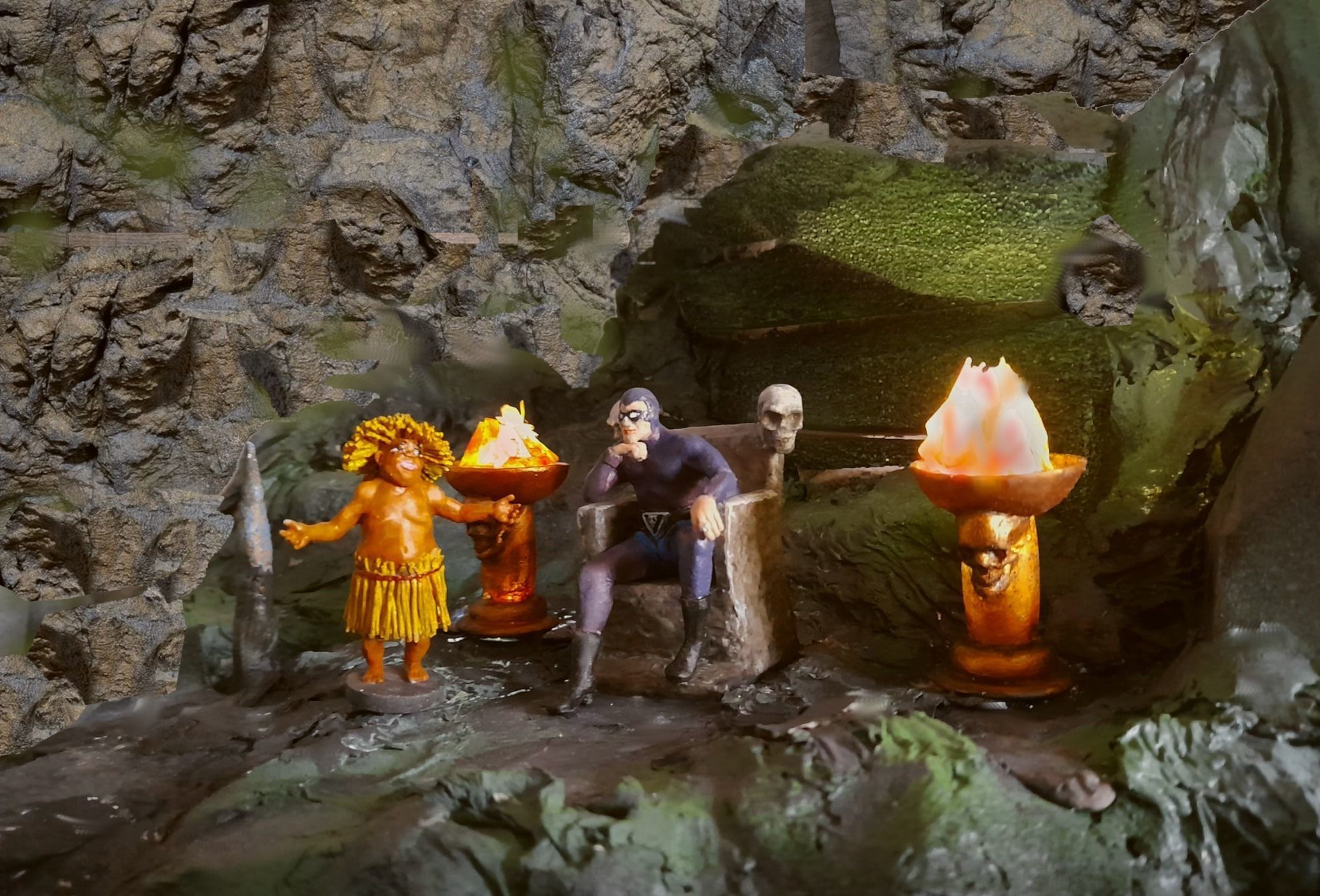 THE PHANTOM ON THRONE toy soldier 3D print model_4