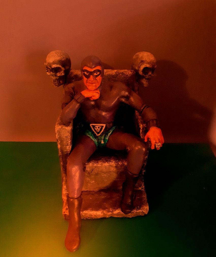 THE PHANTOM ON THRONE toy soldier 3D print model_2