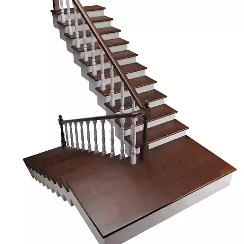 Wooden stairs