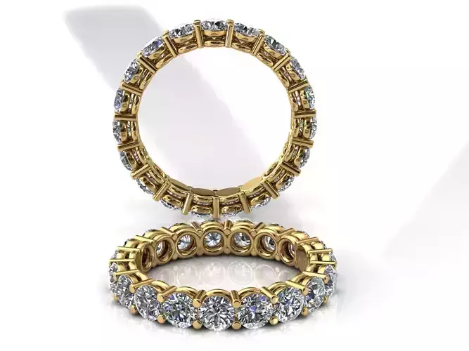 Eternity Band Diamond Ring 15pt