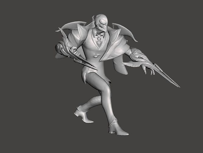Debonair Zed 3D Model 3D print model