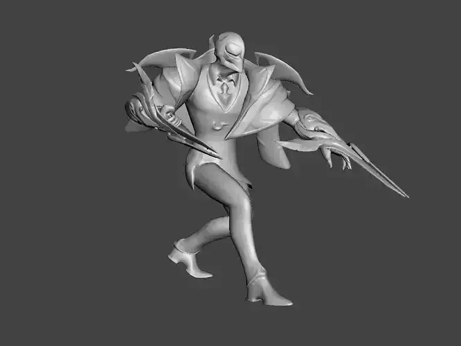 Debonair Zed 3D Model 3D print model