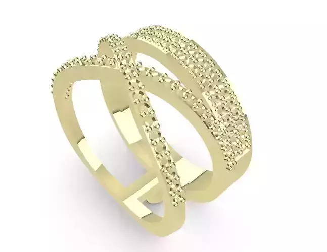 X RING infinity gold