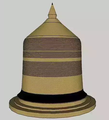 Baw Baw Gyi Stupa 3D model