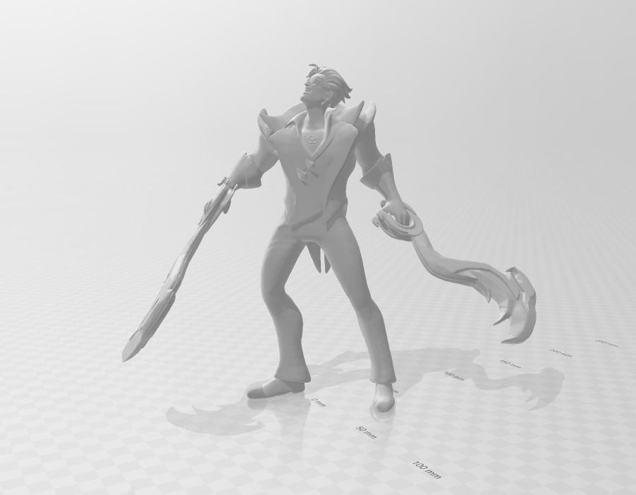 Debonair Draven 3D Model 3D print model_1